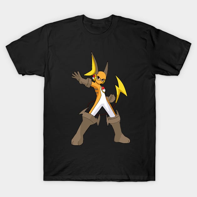 megaman soul electric T-Shirt by megamike_battleartwork